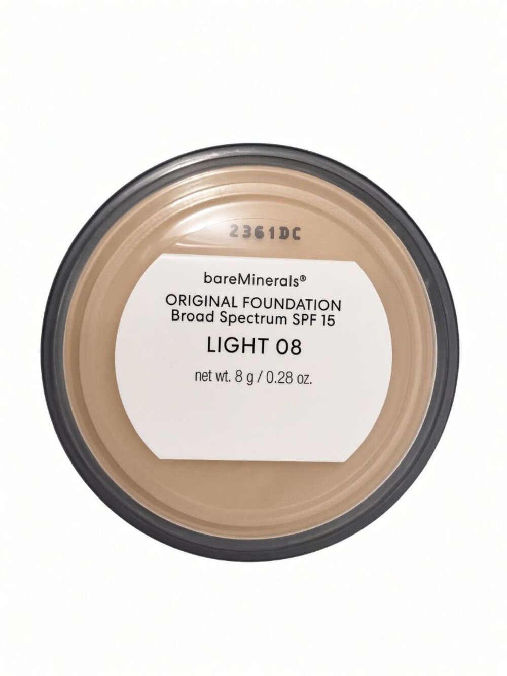 bareMinerals Original Loose Powder Foundation Light 08 New